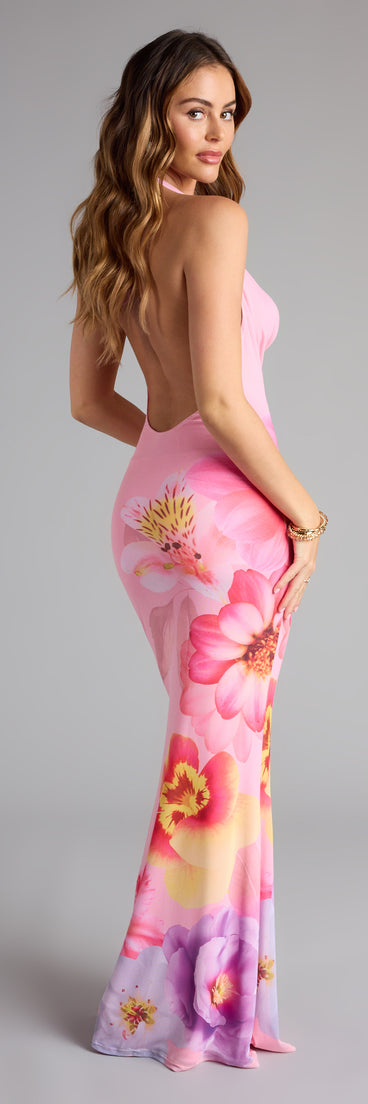 The Slip Into Something Floral Mesh Maxi Dress is your new go-to Windsor dress—effortless, versatile, and made to update your fall style in seconds.