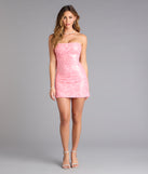 Wrapped In Glam Bow Back Sequin Dress