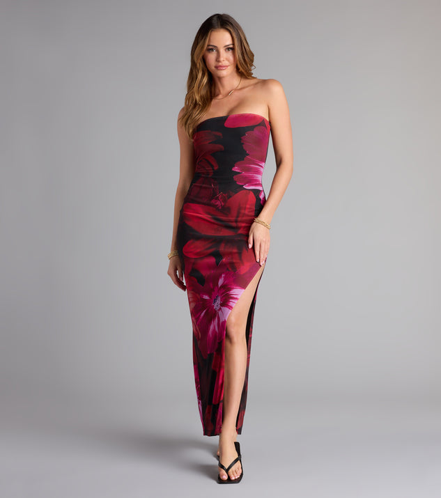 Petals with a Plot Twist Floral Maxi Dress