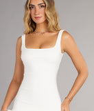 Style your seasonal looks with the Sweet Talk Ruffled Bodycon Mini Dress, a trend-right, fall dress designed for any plan on your calendar with new and unqiue details.