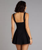 Sweet Intentions Ponte Skater Dress