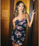 Wildflower Hour Lace A-Line Mini Dress