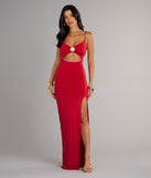 Hot Spotlight Cutout Maxi Dress