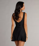 Chic Obsession Sleeveless A-Line Mini Dress