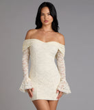 Forever Romantic Lace Mini Dress