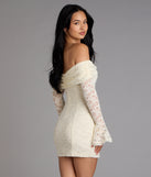 Forever Romantic Lace Mini Dress