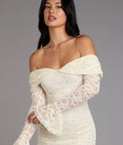 Forever Romantic Lace Mini Dress