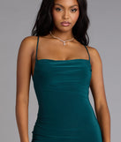 Stunning Silhouette Bodycon Midi Dress