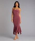 Stunning Silhouette Bodycon Midi Dress