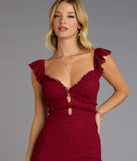 Sweet And Sultry Lace Mini Dress