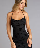 Secret Garden Backless Midi Dress
