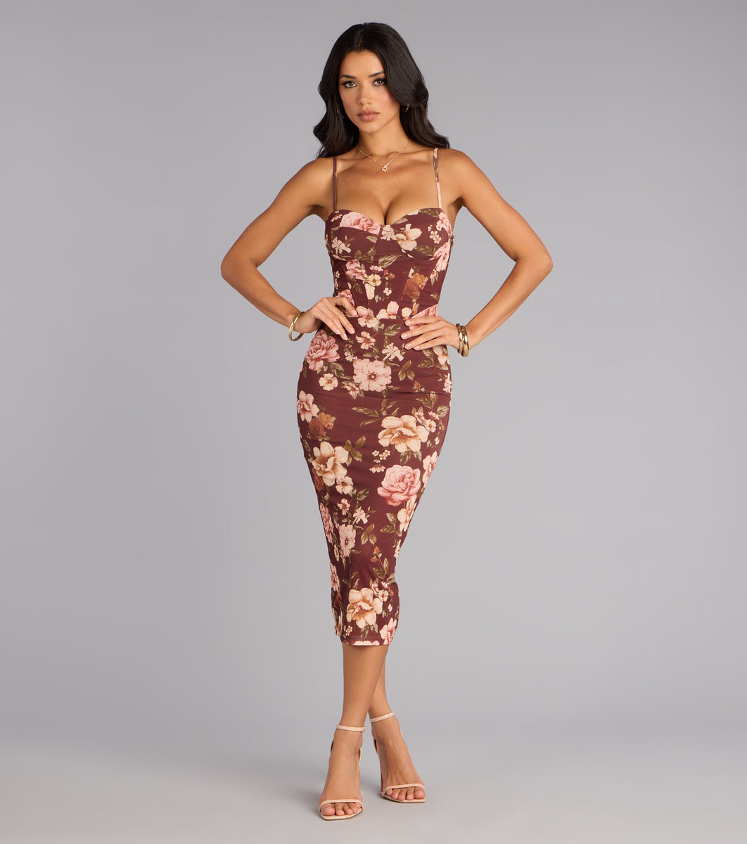 Romance - Brittany Midi Dress