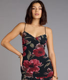 Blush Hour Floral Ruffle Maxi Dress
