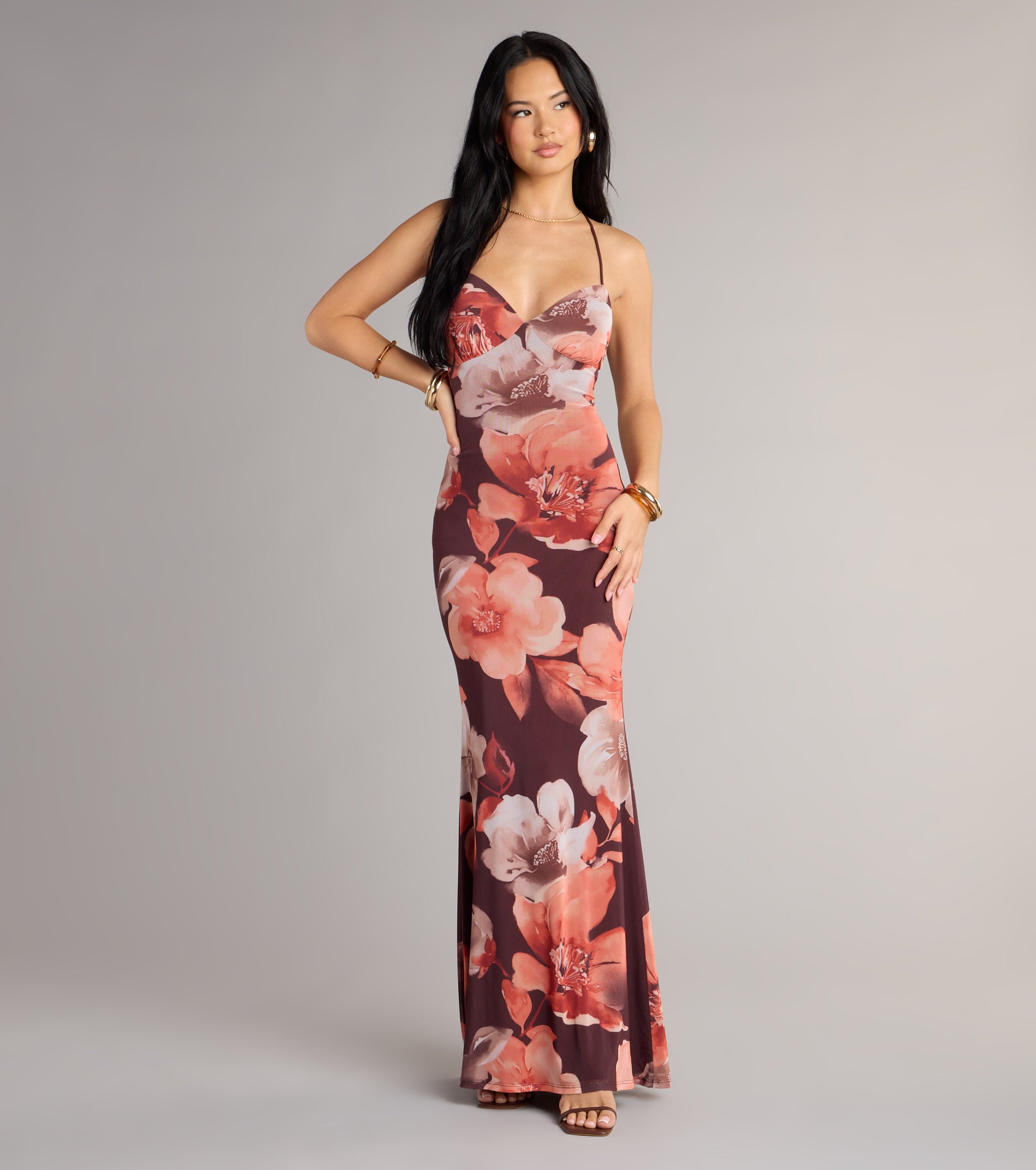 Fall Into Bloom Floral Maxi Dress | Windsor