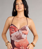 Fall Into Bloom Floral Maxi Dress