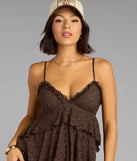 The Sweet Looks V-Neck Lace Babydoll Dress is your new go-to Windsor dress—effortless, versatile, and made to update your fall style in seconds.