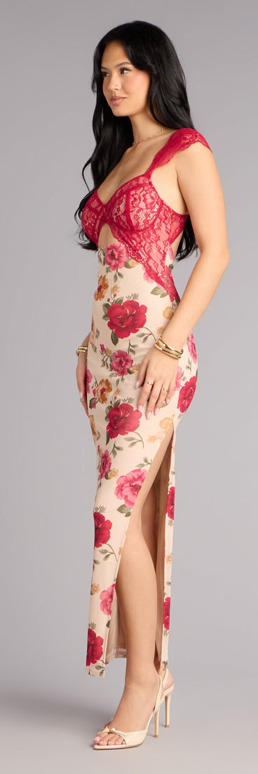 Blossom Beauty Floral Lace Maxi Dress | Windsor Blossom Beauty Floral Lace Maxi Dress | Windsor