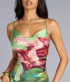 The Sunset Muse Floral Satin Maxi Dress is your new go-to Windsor dress—effortless, versatile, and made to update your fall style in seconds.