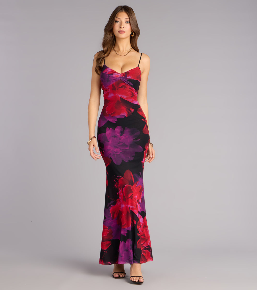 Z Supply Malene Bloom Floral Maxi Dress