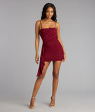 The Wrap It Up Ruched Bodycon Mini Dress is your new go-to Windsor dress—effortless, versatile, and made to update your fall style in seconds.