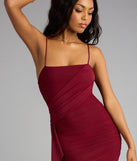 The Wrap It Up Ruched Bodycon Mini Dress is your new go-to Windsor dress—effortless, versatile, and made to update your fall style in seconds.