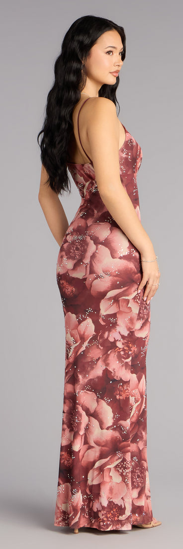 Ros Nights Floral Halter Maxi Dress | Windsor Ros Nights Floral Halter Maxi Dress | Windsor