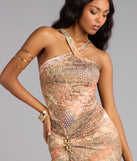 Poised to Strike Maxi Dress