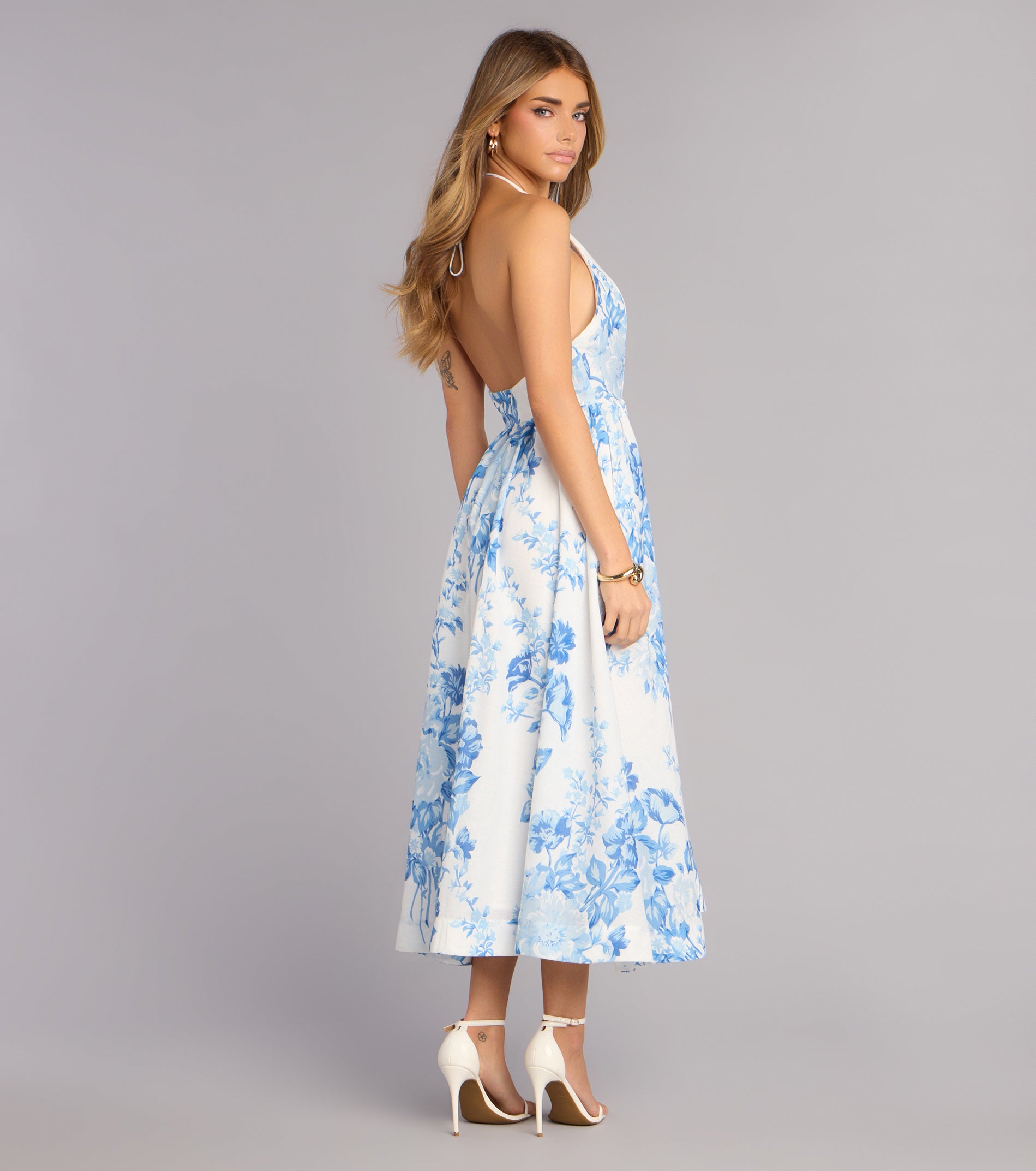 Garden RSVP Floral Midi Dress | Windsor