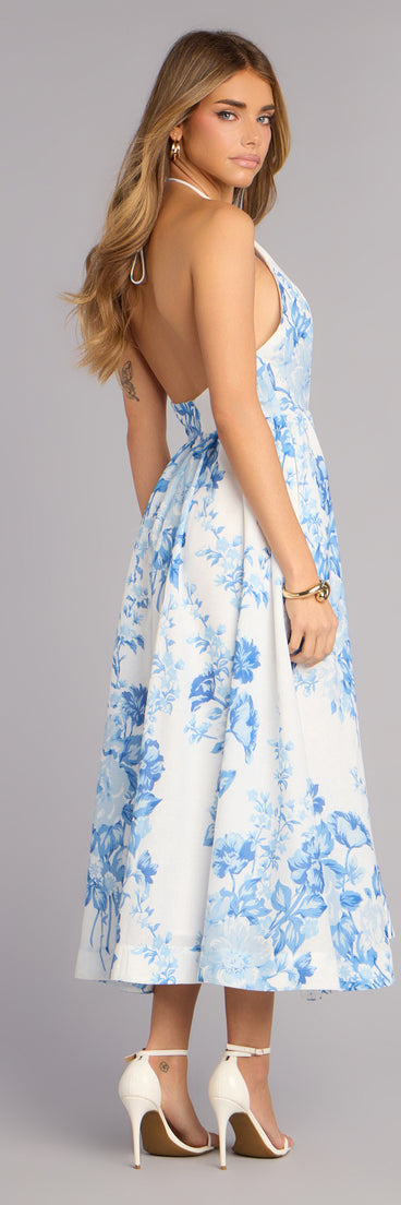 Garden RSVP Floral Midi Dress | Windsor Garden RSVP Floral Midi Dress | Windsor