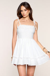 cotton on skater dress Moomaya Peach Cotton Polka Dot Skater Dress