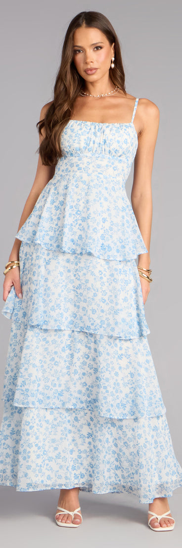 Daydream Date Floral Maxi Dress