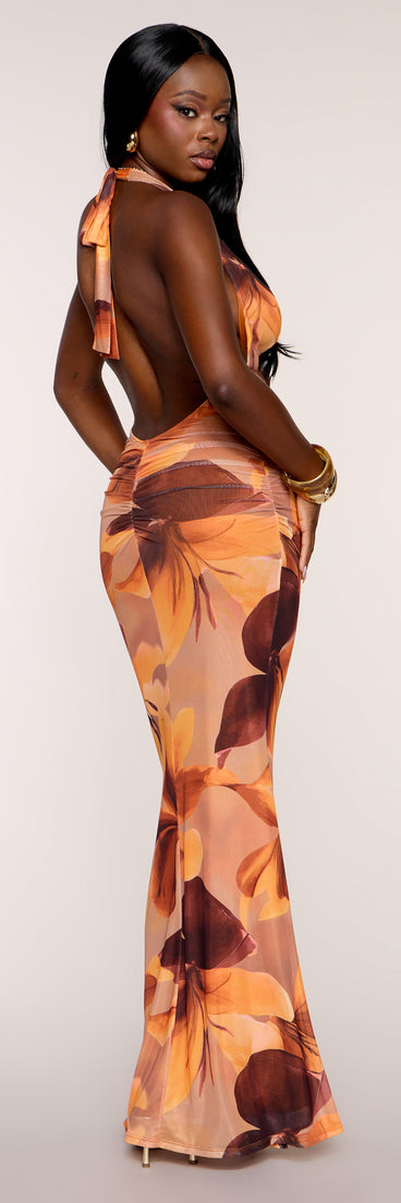 Vacay Romance Floral Maxi Dress