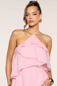 rose all day ruffle mini dress Rose' All Day Mini