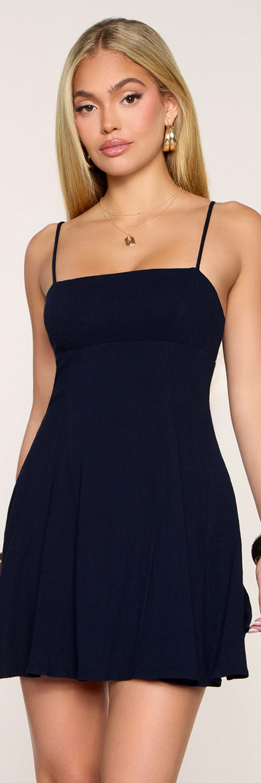 Day To Night Skater Mini Dress