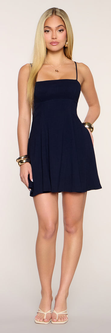 Day To Night Skater Mini Dress