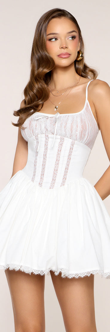 Fairytale Pending Skater Mini Dress