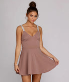 Rhine Bright Skater Dress