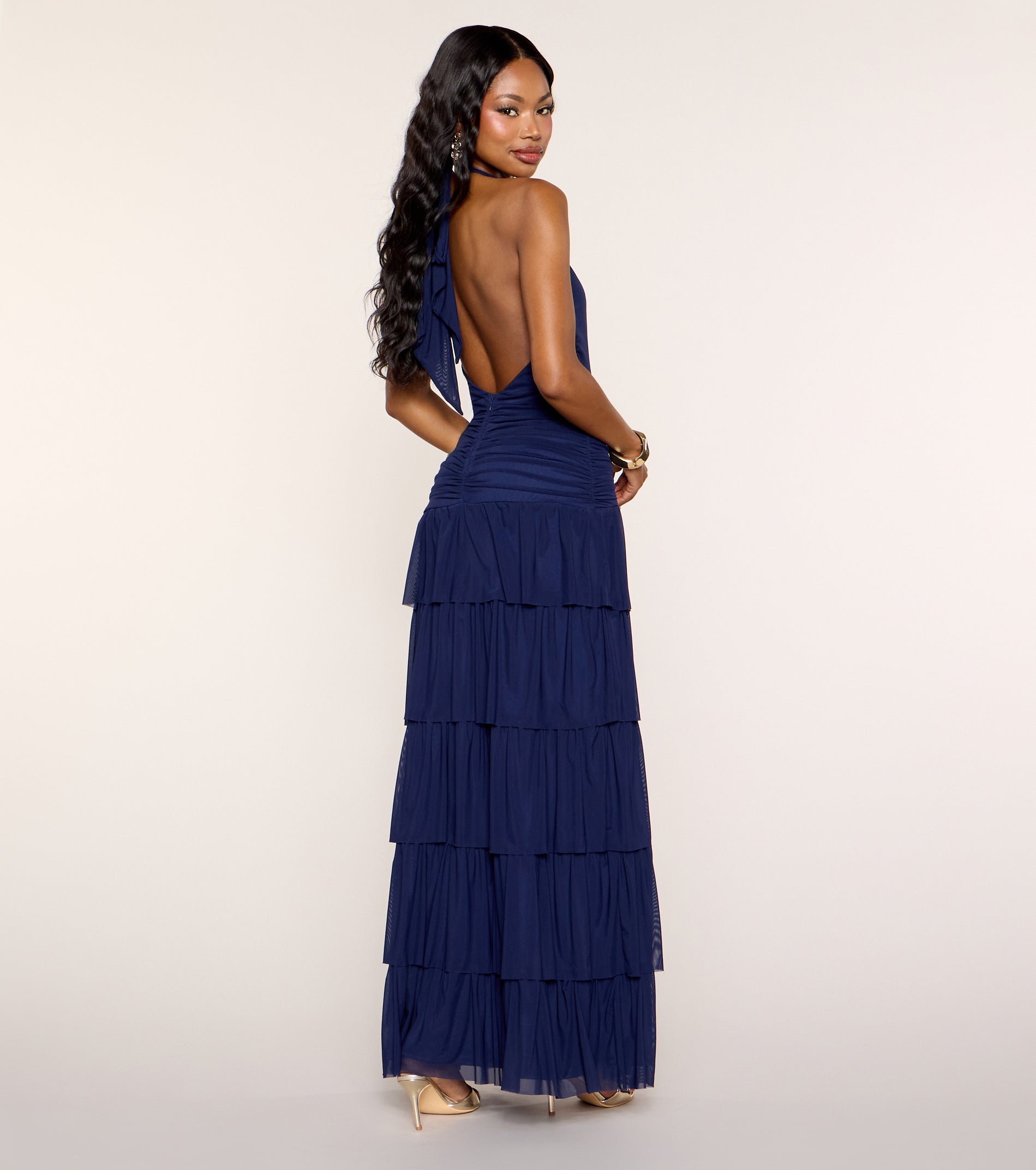 Airy Chic Open Back Maxi Dress | Windsor