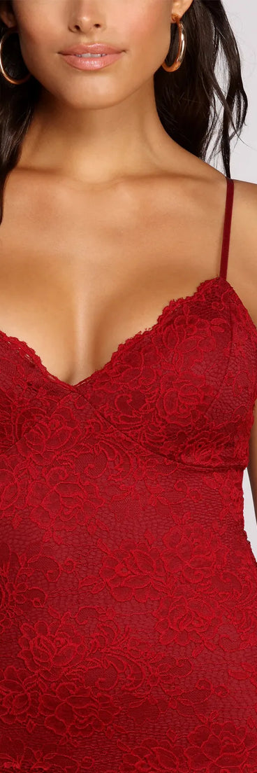 Lace Beauty Bodycon Dress