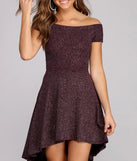 Total Twirl Glitter Skater Dress