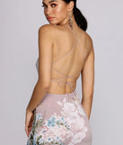 Island Romance Lattice Back Dress