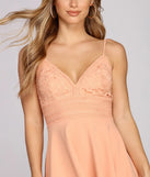 Flirty And Flowy Skater Dress