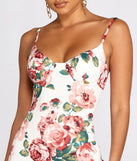 Floral Persuasion Sweetheart Midi Dress
