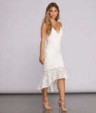 Sound On Trumpet Hem Dress