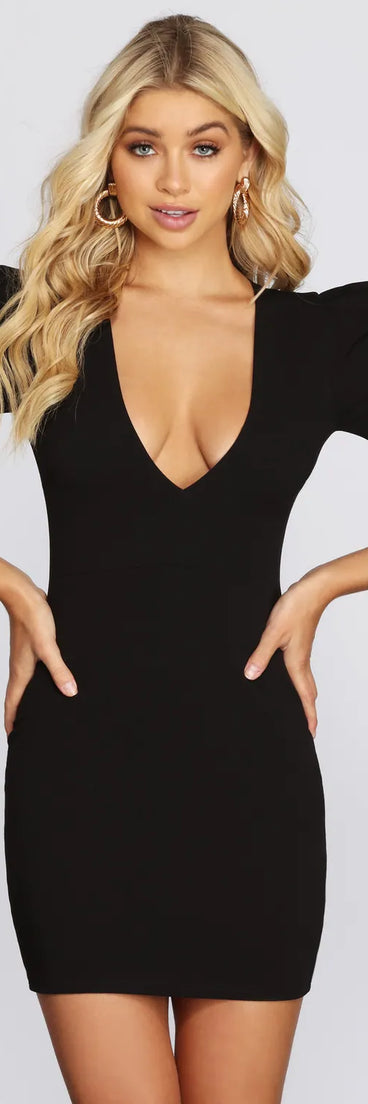 Fly By Crepe Mini Dress