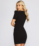 Fly By Crepe Mini Dress