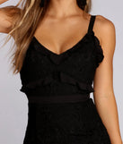 Lady In Lace Mini Dress