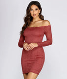 Crocheted With Love Off Shoulder Dress