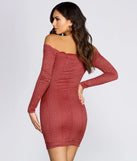 Crocheted With Love Off Shoulder Dress