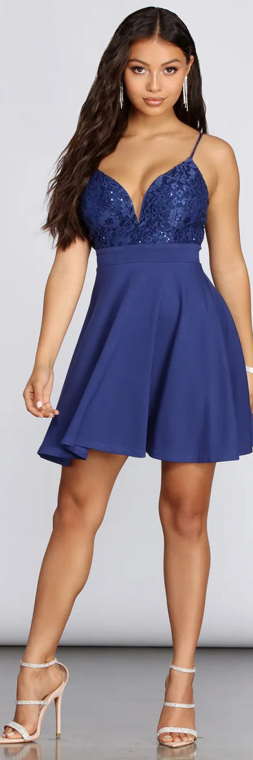 Ready to Party Skater Dress